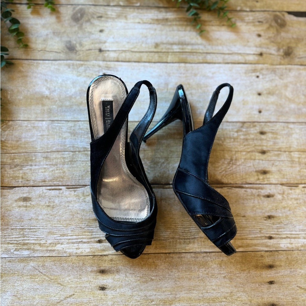 White House Black Market Strappy Heels